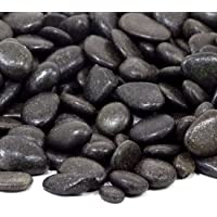 MGS Shop Ornamentales Grava Nero negro mate brillante de Feng Shui Grava frosthart frosthart